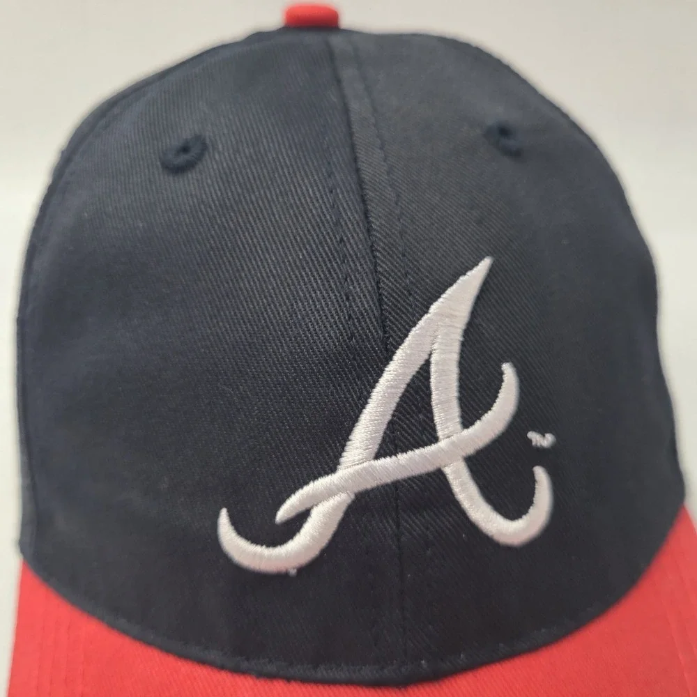 Atlanta‎ Braves Hat Adjustable Blue Red MLB Baseball Logo SGA Casual Wear Men